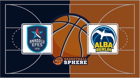Anadolu Efes vs Alba scores & predictions .